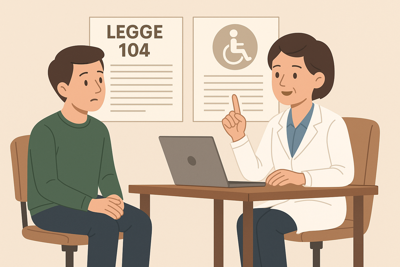 Avvocato Legge 104 accompagnamento Studio Legale SALTELLI